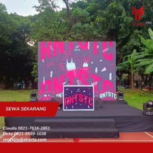 proyek sewa led Screen videotron Jakarta
