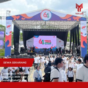 proyek sewa led Screen videotron Jakarta