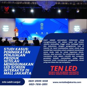Studi Kasus: Peningkatan Penjualan Produk Setelah Menggunakan LED Screen Interaktif di Mall Jakarta