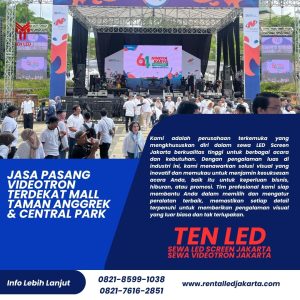 Jasa Pasang Videotron Terdekat Mall Taman Anggrek & Central Park