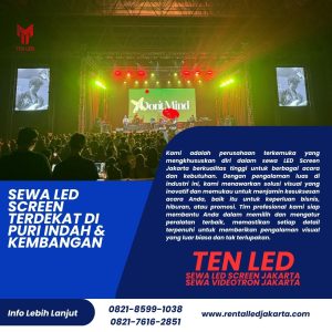 Sewa LED Screen Terdekat di Puri Indah & Kembangan