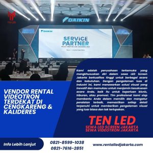 Vendor Rental Videotron Terdekat di Cengkareng & Kalideres