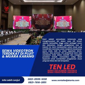 Sewa Videotron Terdekat di Pluit & Muara Karang