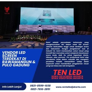 Vendor LED Screen Terdekat di Rawamangun & Pulo Gadung