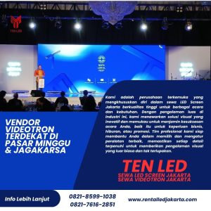 Vendor Videotron Terdekat di Pasar Minggu & Jagakarsa