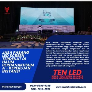 Jasa Pasang LED Screen Terdekat di Halim Perdanakusuma - Keperluan Instansi