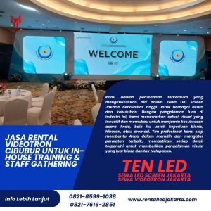 Jasa Rental Videotron Cibubur untuk In-House Training & Staff Gathering