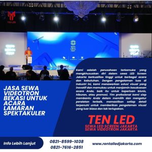 Jasa Sewa Videotron Bekasi untuk Acara Lamaran Spektakuler
