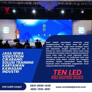 Jasa Sewa Videotron Cikarang: Solusi Training Karyawan Kawasan Industri