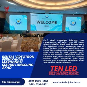 Rental Videotron Pernikahan Margonda: Siaran Langsung Akad