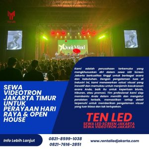 Sewa Videotron Jakarta Timur untuk Perayaan Hari Raya & Open House