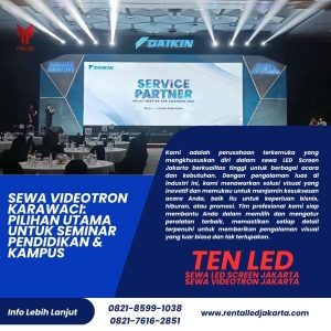 Sewa Videotron Karawaci: Pilihan Utama untuk Seminar Pendidikan & Kampus