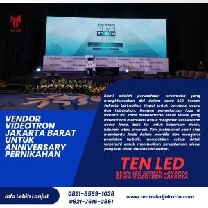 Vendor Videotron Jakarta Barat untuk Anniversary Pernikahan