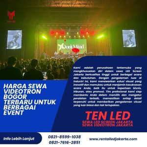 Harga Sewa Videotron Bogor Terbaru untuk Berbagai Event