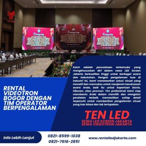 Rental Videotron Bogor dengan Tim Operator Berpengalaman