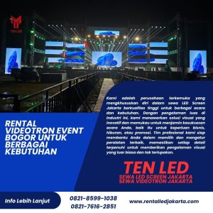 Rental Videotron Event Bogor untuk Berbagai Kebutuhan