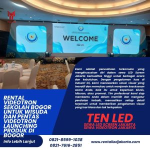 Rental Videotron Sekolah Bogor untuk Wisuda dan Pentas