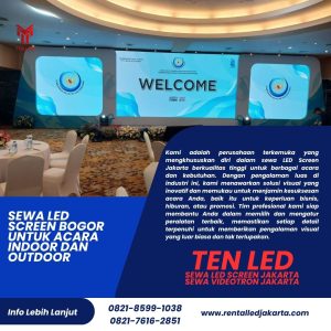Sewa LED Screen Bogor untuk Acara Indoor dan Outdoor