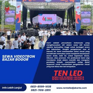 Sewa Videotron Bazar Bogor