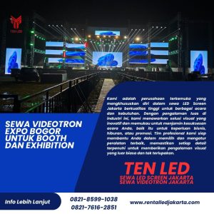 Sewa Videotron Expo Bogor untuk Booth dan Exhibition