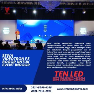 Sewa Videotron P3 Bogor untuk Event Indoor