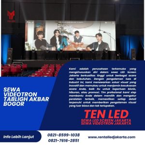 Sewa Videotron Tabligh Akbar Bogor