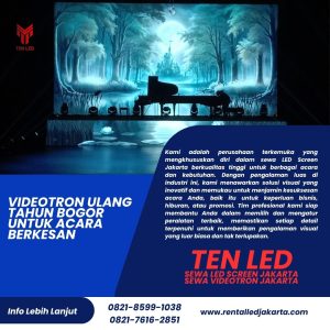Videotron Ulang Tahun Bogor untuk Acara Berkesan
